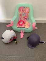 Baby Born Radsitz für Puppe mit 2 Helmen Bayern - Landau a d Isar Vorschau