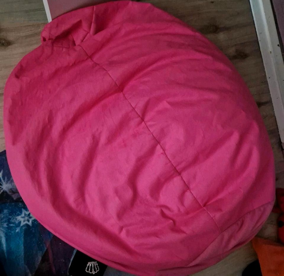 Mädchen sitzsack groß Pink in Berlin