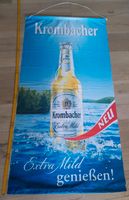 Krombacher Bier Banner Fahne 70x135 cm Nordrhein-Westfalen - Geldern Vorschau