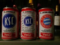 Coca-Cola Sammeldosen Fußball Bundesliga KSC Bayern Karlsruhe 90e Nordrhein-Westfalen - Straelen Vorschau