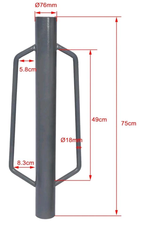 Handramme für Zaunbau, Zaun, Pfosten zu vermieten in Thomasburg