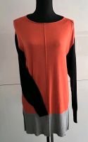 Orangener langer Pullover Pulli langarm Longshirt Tunika Hessen - Bensheim Vorschau