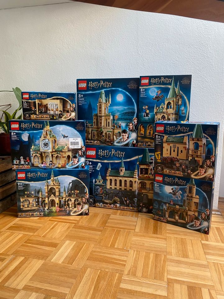 Komplettes Lego Hogwarts Schloss Harry Potter in Maxhütte-Haidhof