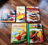 Kochbücher, Thai, Vorspeisen, Desserts, Mikrowelle, Low Fat Bayern - Deggendorf Vorschau