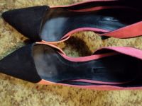 Pumps High Heel Gr. 38 Colour Blocking v. Zara Bayern - Heilsbronn Vorschau