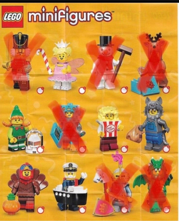 Lego Minifiguren Serie 23 Weihnachten Adventskalender in Herne