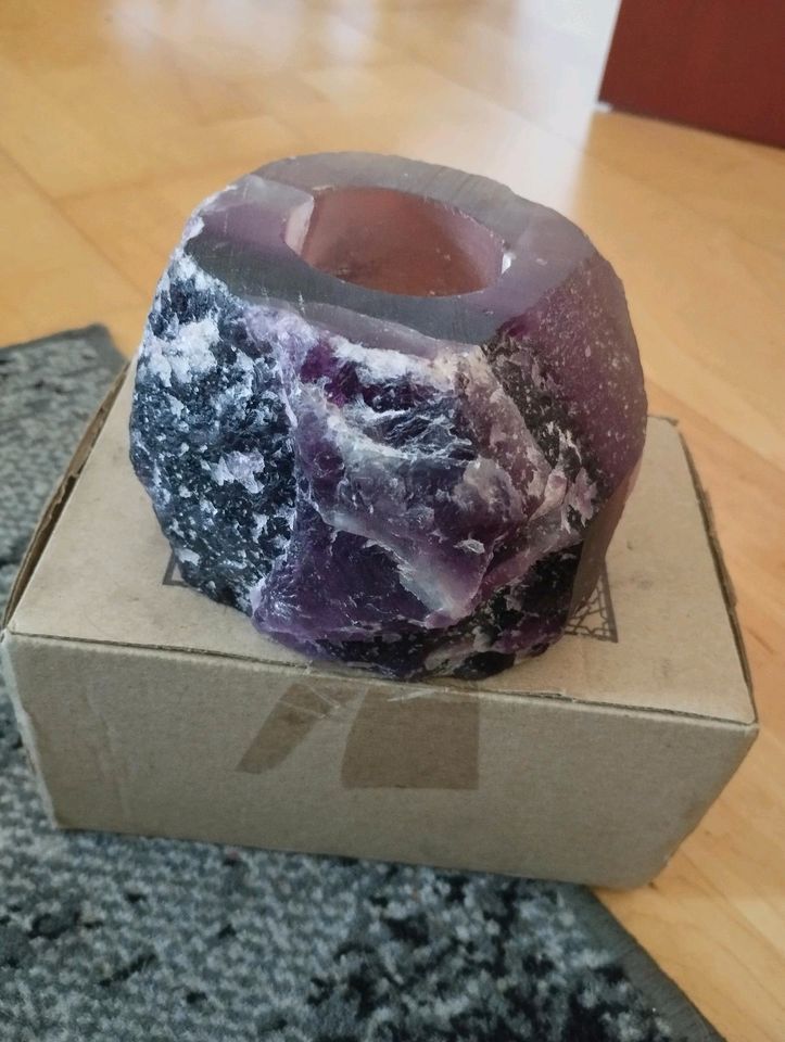 Kerzenhalter aus Amethyst 1.98 kg. in Langenhagen