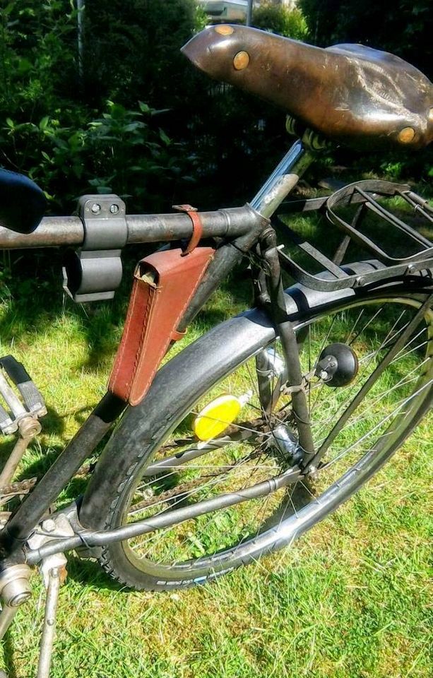 1937 Oldtimer historisches Herrenfahrrad Torpedo 28 Miele Lindcar in Ahrensburg