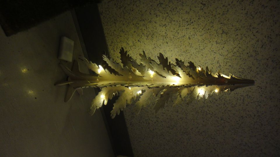 Weihnachtsbaum Holz weiß Lichterbaum Lichtbaum in Dresden