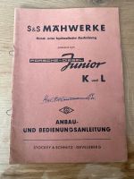 Porsche Diesel S&S Mähwerke K & L Anbau- und Bedienungsanleitung Rheinland-Pfalz - Üxheim Vorschau