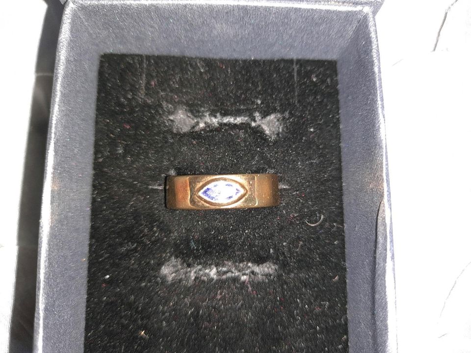Ringe Silber vergoldet je 30 Euro nicht getragen in Auerbach