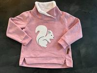 Pulli mit Flausch-Stehkragen Eichhörnchen Gr 116 Kreis Ostholstein - Neustadt in Holstein Vorschau