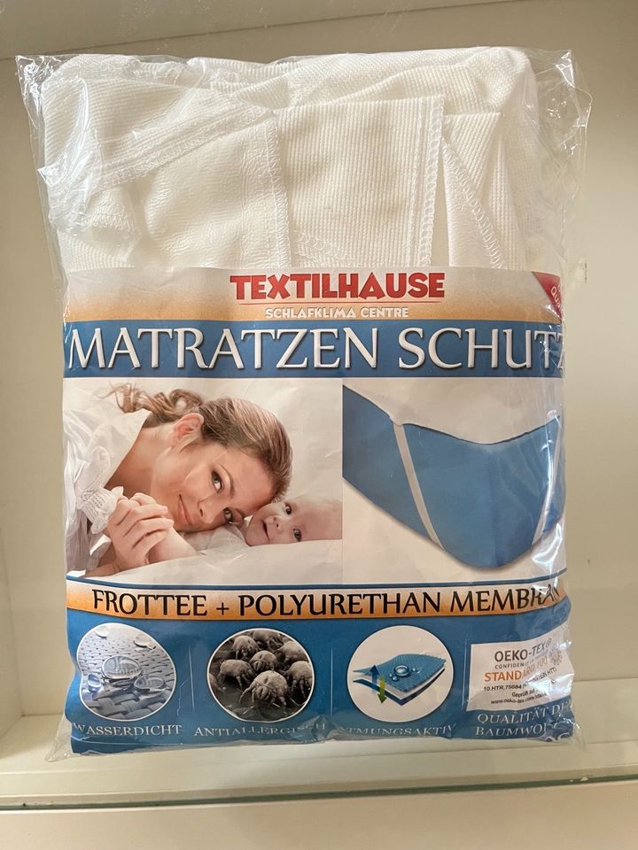 Matratzenschutz 80 × 200 NEU Frottee Antiallergisch atmungsaktiv in Schenefeld