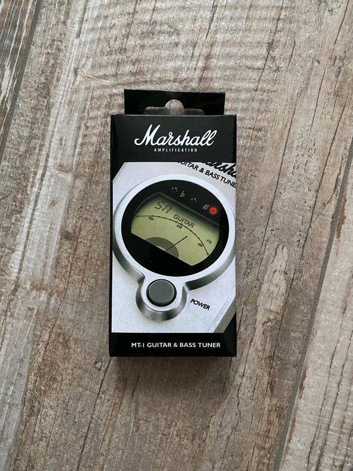 Marshall MT-1 Gitarre Bass Tuner Stimmgerät in Wriezen