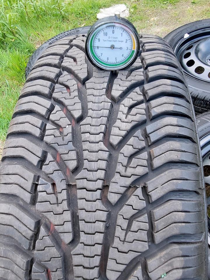 Ganzjahresräder DUNLOP FIAT Tipo / 205/55 R16 94V / DOT23 / 8mm in Woltersdorf