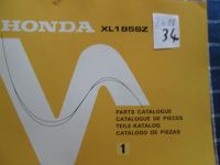 Original Honda  XL 185 SZ Teilekatalog Parts List Teile Liste Rheinland-Pfalz - Hallschlag Vorschau