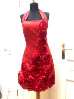 Abendkleid Cocktailkleid rot figurbetont dekorativen ROSEN GR.M Brandenburg - Potsdam Vorschau