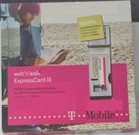 Express Card III - T-Mobile -HSDPA - Adapter auf Card II dabei Bayern - Altomünster Vorschau