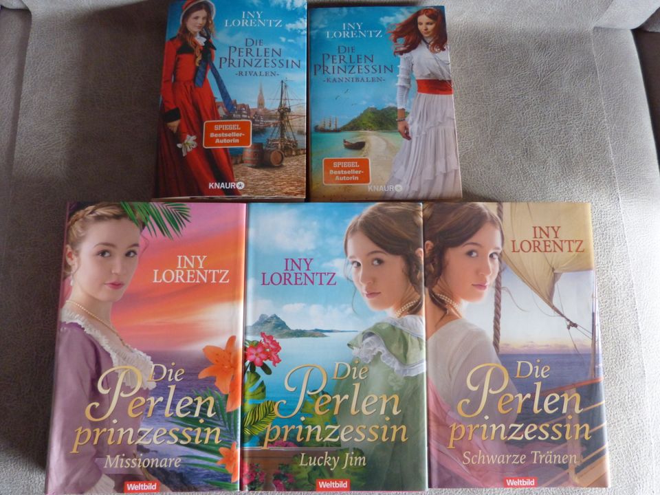 Bücherserie: „Die Perlenprinzessin“ Band 1-5 von Iny Lorentz in Bremen