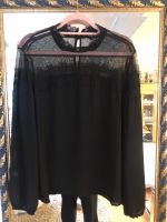 Bluse schwarz Spitze schick 44 Hessen - Wettenberg Vorschau