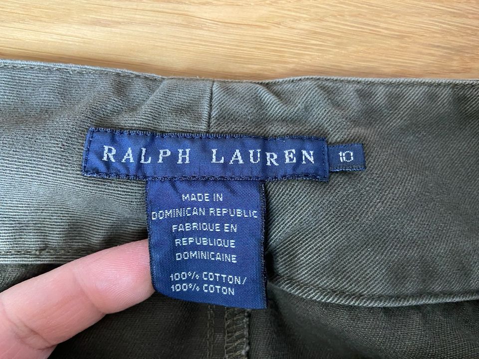 Ralph Lauren Minirock Gr. 10 Khaki in Sindelfingen