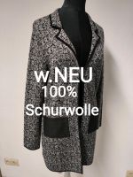 w. Neu Peter Hahn 100% Wolle Strickjacke Strick Mantel Cardigan M Nordrhein-Westfalen - Jülich Vorschau