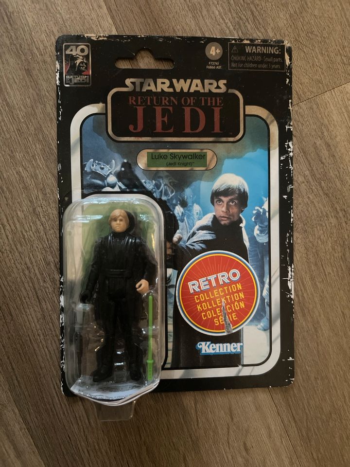 star wars jedi luke skywalker figur retro kollektion in Düsseldorf