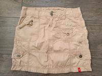 Minirock beige mit Gürtel Niedersachsen - Ganderkesee Vorschau