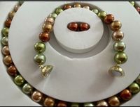 Perlenkette Ohrringe Armband Hessen - Bad Homburg Vorschau