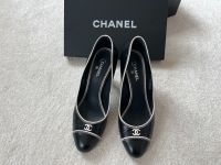 CHANEL Pumps High Heels Leder schwarz 39 Schleswig-Holstein - Rendsburg Vorschau