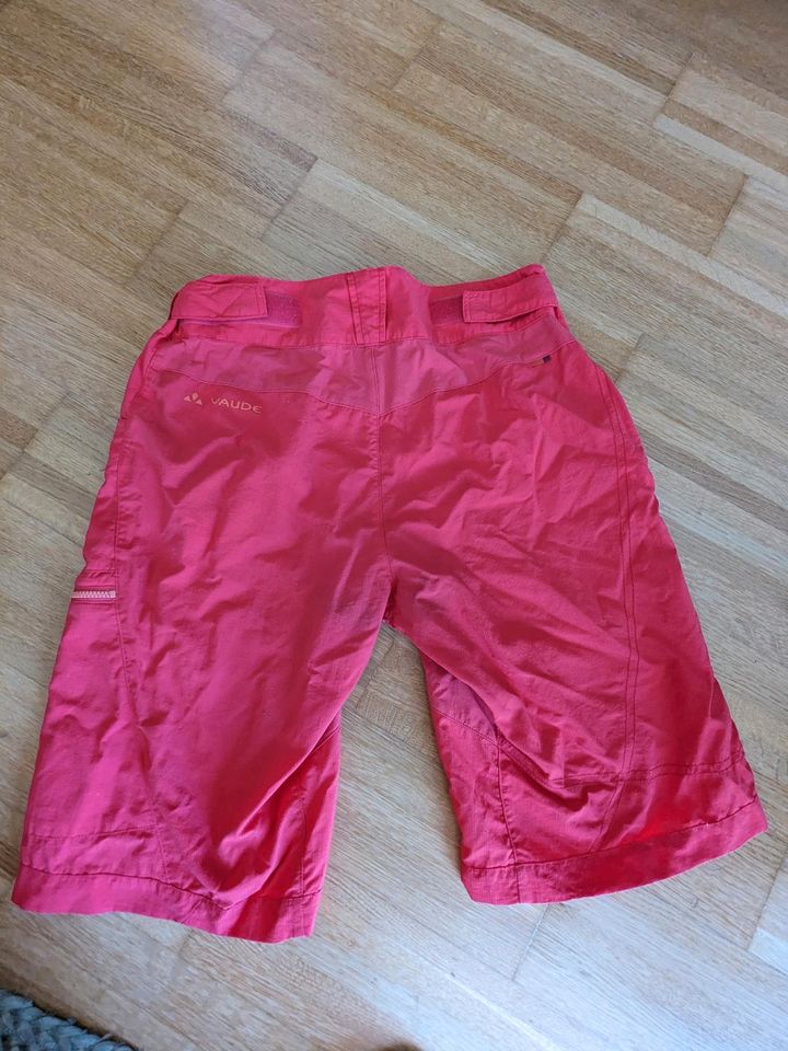 Vaude Ledeo Bikeshorts Fahrradhose Damen rot in München