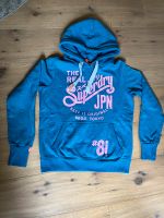 Superdry Pullover Hoody Gr. L blau rosa Hamburg-Nord - Hamburg Eppendorf Vorschau