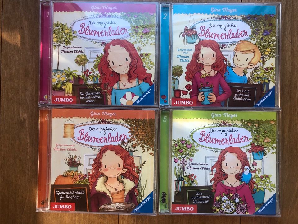 Der magische Blumenladen Hörbuch CD 1,2,3,5 in Starnberg