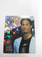 REWE DFB WM 2022 Glitzerkarte Nr. 30  **Serge Gnabry ** Ludwigslust - Landkreis - Wittenburg Vorschau