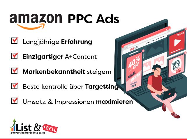 Amazon PPC Ads Agentur Amazon Werbung optimieren lassen in Berlin