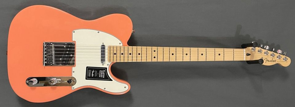 FENDER LIMITED EDITION PLAYER TELECASTER MN PACIFIC PEACH, NEU in Duisburg