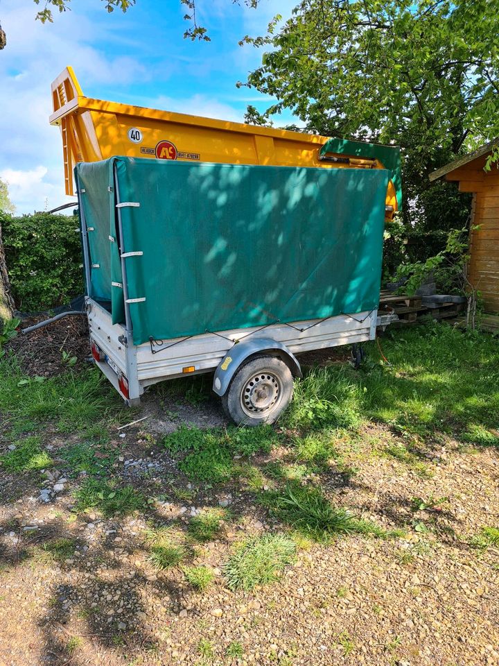 Stema 750 KG Anhänger 1 Achser Plane  Mieten / Vermietung in Aachen