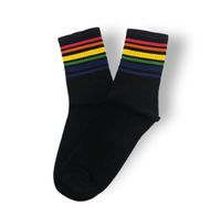 schwarz Regenbogen Socken Wuppertal - Elberfeld Vorschau