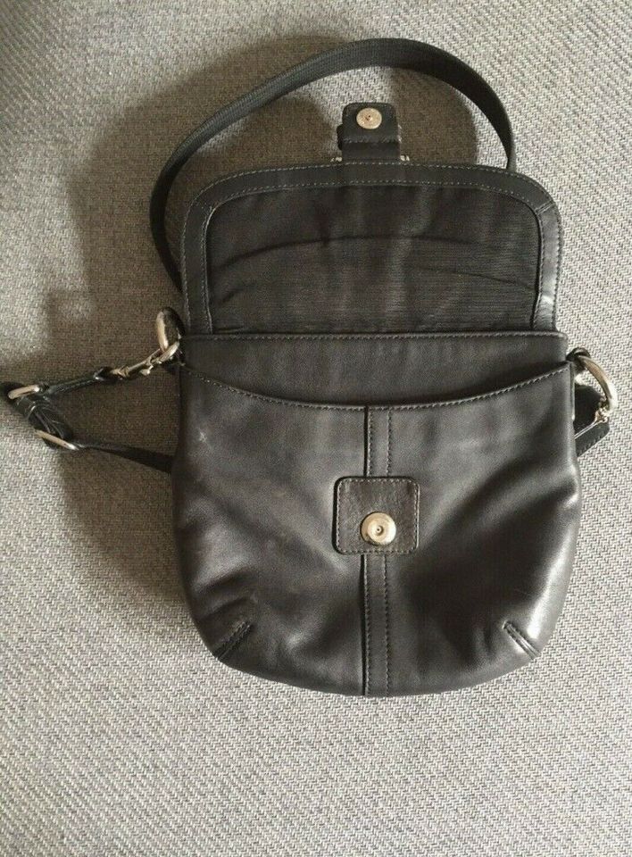 Coach New York Handtasche schwarz Leder NP315€ Michael Kors in Offenburg