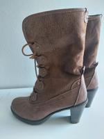 Stiefeletten, Größe 40, cognac Bayern - Hof (Saale) Vorschau