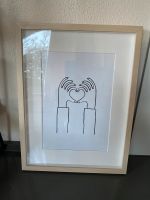 Poster Ikea Herzen Hände schwarz gezeichnet juniqe desenio Deko Hessen - Seligenstadt Vorschau