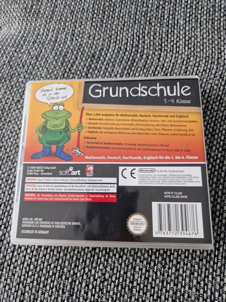 Nintendo DS Spiel Grundschule 1.-4. Klasse in Lügde