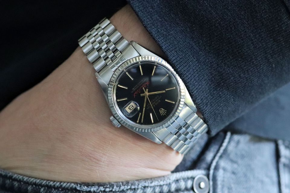 Rolex Datejust 36 Al Maktoum 1978 UAE Dubai Matte Dial Military in Aachen