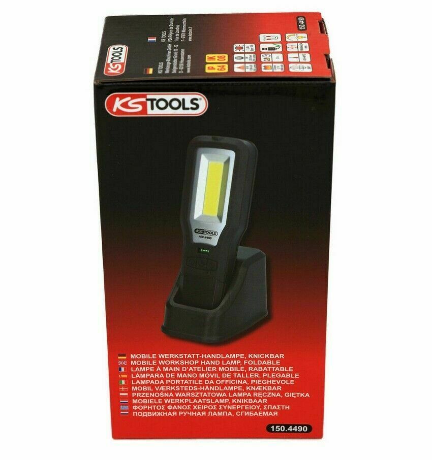 KS TOOLS Mobile Werkstatt - Handlampe LED - knickbar - magnetisch in Husum