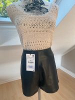 Leder Rock Skort Lederhosenrock GR L NEU  Shorts Kreis Pinneberg - Wedel Vorschau