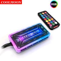 NEU|COOLMOON RGB Controller/HUB für Gehäuse Lüfter|6 Pin Lüfter Baden-Württemberg - Calw Vorschau