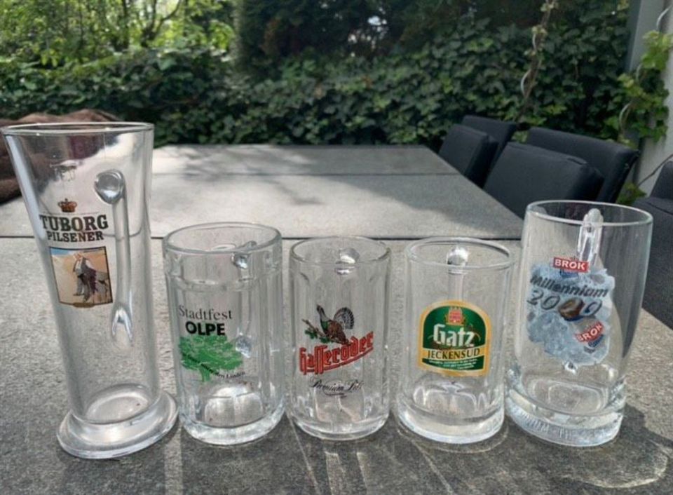 5 x Bierglas unbenutzt in Essen