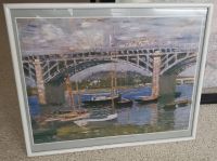 Claude Monet Bild Kunstdruck Seinebrücke bei Argenteuil 50x40cm Berlin - Spandau Vorschau