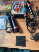 PS3 Singstar Funk und Kabel 4 Mikros Baden-Württemberg - Freiburg im Breisgau Vorschau