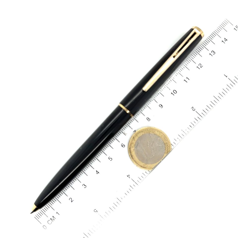 Orig. Montblanc Nº 380 1970 er Kugelschreiber Ballpoint Geschenk Damen Herren Unisex Händler DHL Indvalisierbar Echt Neuw in Igel